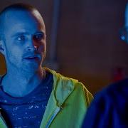 Walt Confronts Jesse In The Lab Breaking Bad Bryan Cranston Aaron Paul