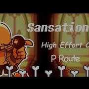 FNF High Effort Sansational V2 Chart P