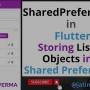 SharedPreferences In Flutter To Store And Retrieve List Of Objects Loading Form Shared Preferences