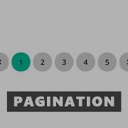 Simply And Easily Design An Attractive Pagination UI For A Website Using CSS HTML
