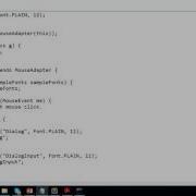 Abstract Window Toolkit Creating And Selecting Fonts