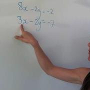 The Maths Prof Solve Simultaneous Equations Part 1 By Elimination
