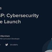 CodeHS Webinar AP CSP Cybersecurity Course Overview