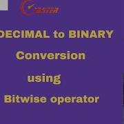 2 Decimal To Binary Conversion Using Bitwise Operator AMCAT Coding Questions And Solutions