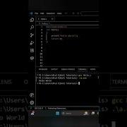 How To Run C Program In Vs Code Hello World Program Vscode Cplusplus Reels Shorts Program