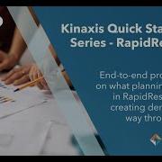 Серия обучающих видеороликов Kinaxis Демонстрация RapidResponse
