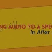 Syncing Audio To A Spectrum After Effects Tutorial