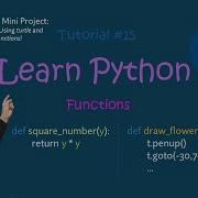 Learn Python Tutorial 15 Functions