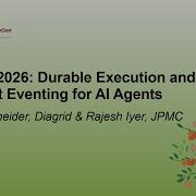 Dapr In 2026 Durable Execution And Resilient Eventing For AI Agents Yaron Schneider Rajesh Iyer