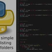 Python 3 Simple Ways To List Files And Folders