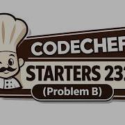 Equal Difference Practice Coding Problem CodeChef Starters 232 Problem B