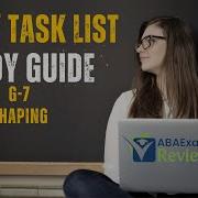 Shaping BCBA Task List Study Guide G7 ABA Exam Review