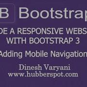 Code A Responsive Website With Bootstrap 3 6 Adding Moble Navigation