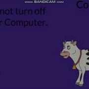 Cow Error 848