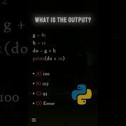 Guess The Output For Python Coding Output Python Backend Programminglanguages