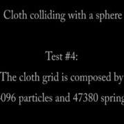 GPGPU Cloth Simulation Using GLSL OpenCL And CUDA A Comparison Study