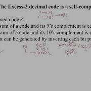 The Excess 3 Decimal Code Is A Self Complementing Code Because UGC NET CS 2014 PYQ