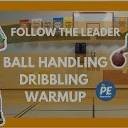 Basketball Ball Handling Dribbling Warmup Follow The Leader