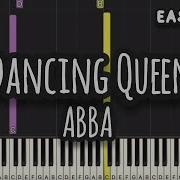 Abba Dancing Queen Easy Piano Piano Tutorial Sheet
