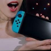 ASMR Unboxing Nintendo Switch Taste Test Tapping Button Sounds Touching BINAURAL 3DIO RV