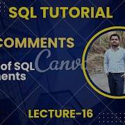 16 Comments In SQL Types Of SQL Comments