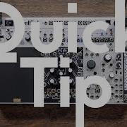 Quick Tip Snare Drum Eurorack Modular Synthesizer Patch Tutorial