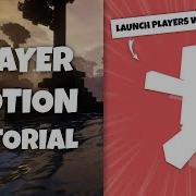 How To Give Players Motion With Commands Minecraft Tutorial