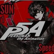 Dark Sun Speed Up Persona 5 The Animation