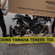 Unboxing Yamaha Tenere 700 2025 Color Frozen Titanium