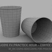CoffeeCup 01 04 Using Booleans For Procedural Modeling In Houdini FX