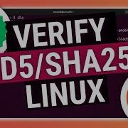 VERIFY MD5 SHA256 Hash Or Checksum On Linux File Security Ubuntu