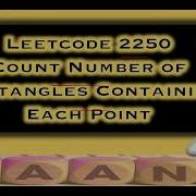 Count Number Of Rectangles Containing Each Point Leetcode 2250 Maths Contest 290