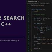 Linear Search Algorithm In C Step By Step Guide