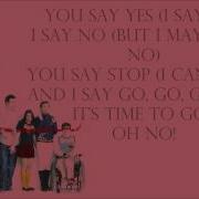 Glee 1x14 Hello Goodbye With Lyrics