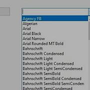 Fill ComboBox With List Of Available Fonts In The System VB Net