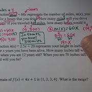 Function Notation Word Problems