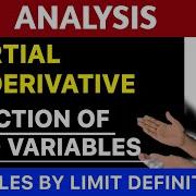 Partial Derivative Function Of Two Variables Examples By Limit Definition ClarifiedLearning