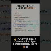 Python One Liners That Feel Illegal