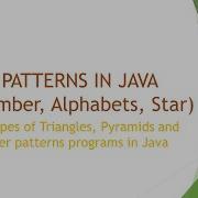 Pattern Programs In Java Part 2 Dr Monika Tripathi
