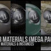 UE4 Marketplace Master Materials Mega Pack
