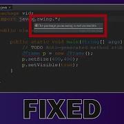How To Fix Javax Swing Is Not Accessible Error 2024
