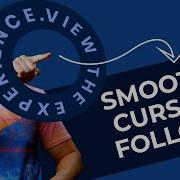 Creating Smooth Cursor Follows SVG Text Paths More