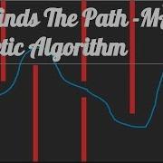 AI Finds The Path 2D Maze Genetic Algorithm