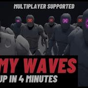 Multiplayer Enemy Waves Setup
