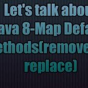 Java 8 Map Default Methods Remove And Replace