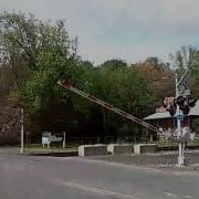 Train And Gates Impatient Person Honks Horn