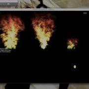 Flaming Particles
