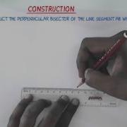 How To Construct Perpendicular Bisector Of A Line Segment