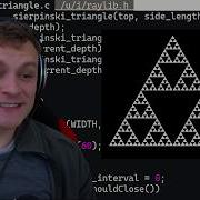 Sierpinski Triangle In C