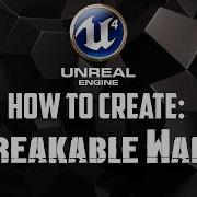 UE4 How To Create Breakable Wall Mesh Secret Room